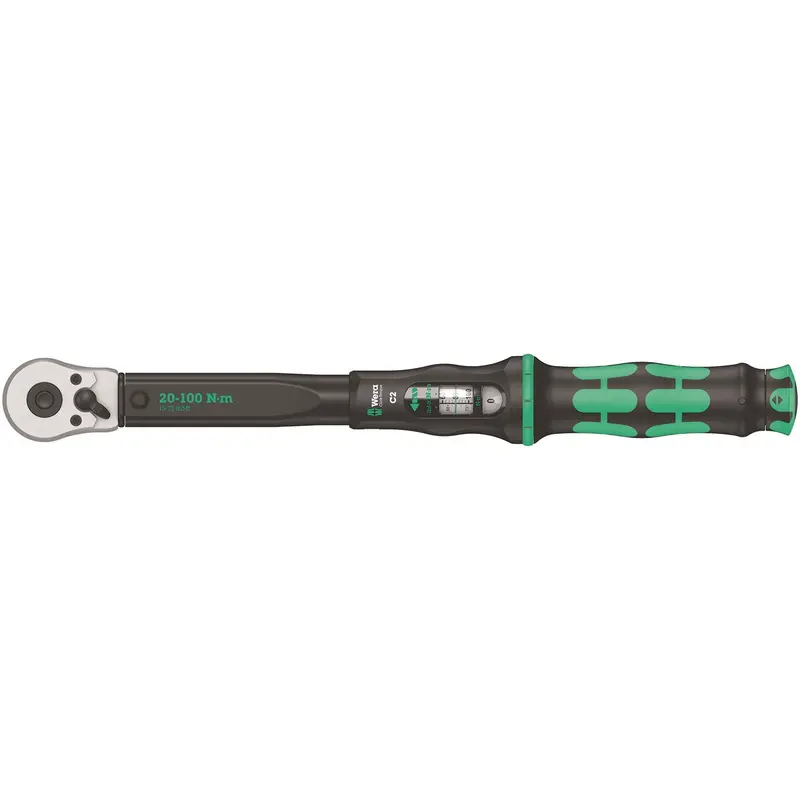 Click-Torque C2 Torque Wrench Drive 20 - 100 Nm Wer05075621001 Wera Tools 1