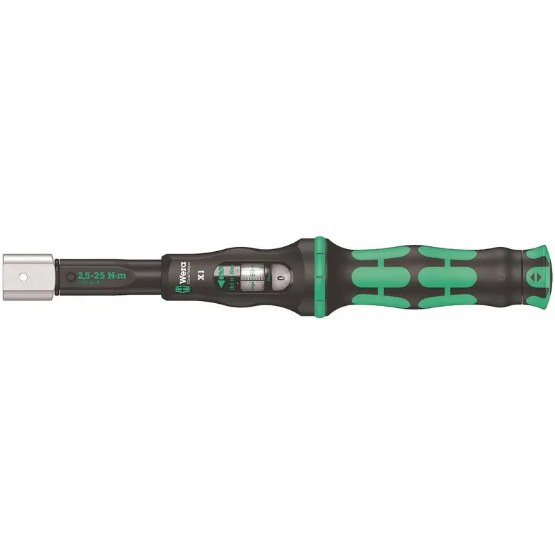Click-Torque X1 Torque Wrench 2,5-25 Nm Wer05075651001 Wera Tools 1