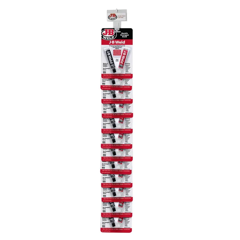 Clip Strip Of The Jb Weld Jb Original - 12 Units Jbw8265c J B Weld 1