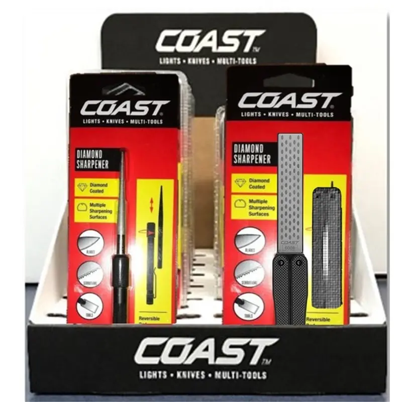 Coast Diamond Knife Sharpener 12-Piece Display Cos21873 Coast Products 1
