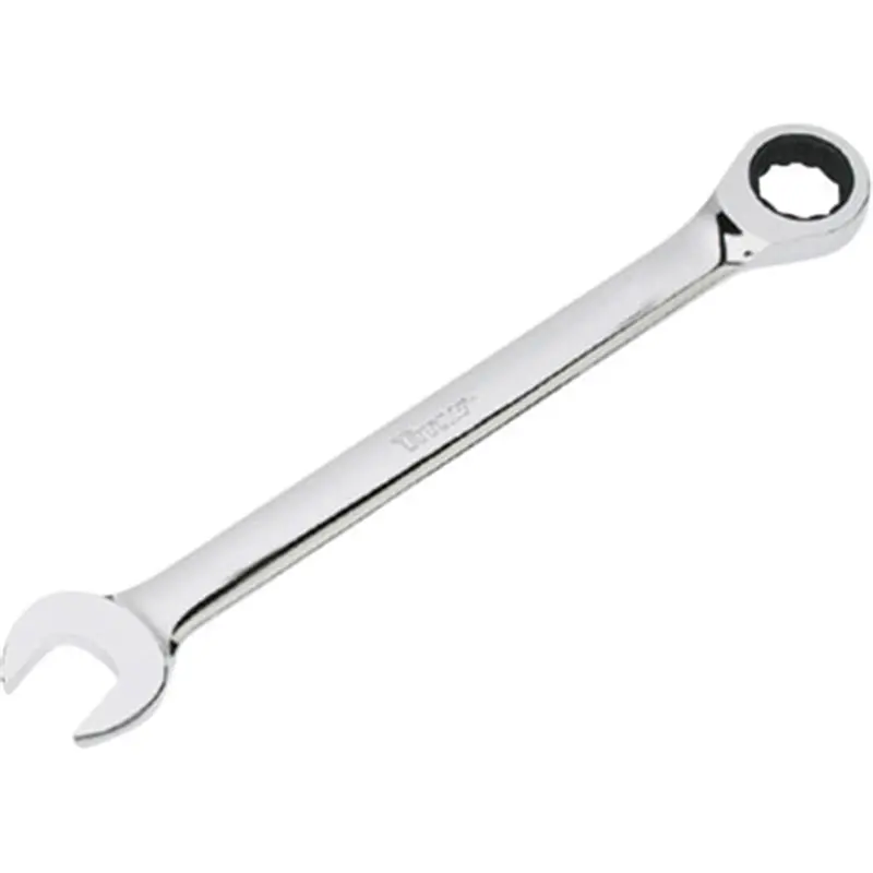 Combination Ratcheting Wrench, 1-1/16" Ratcheting Box End And Standard Open End Tit12614 Titan 1