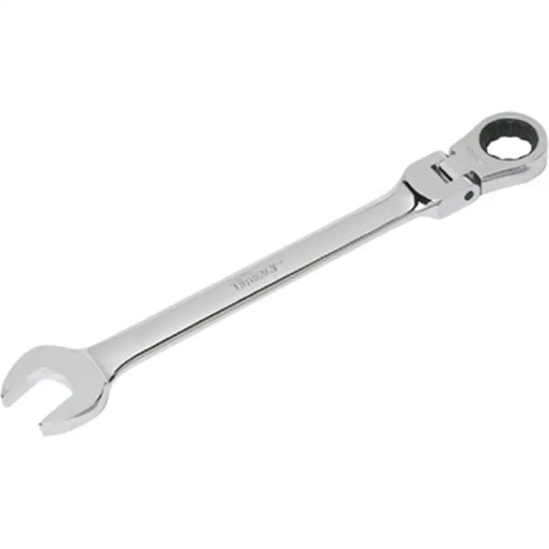 Combination Ratcheting Wrench, 11/16", Flex Head Box End Tit12908 Titan 1