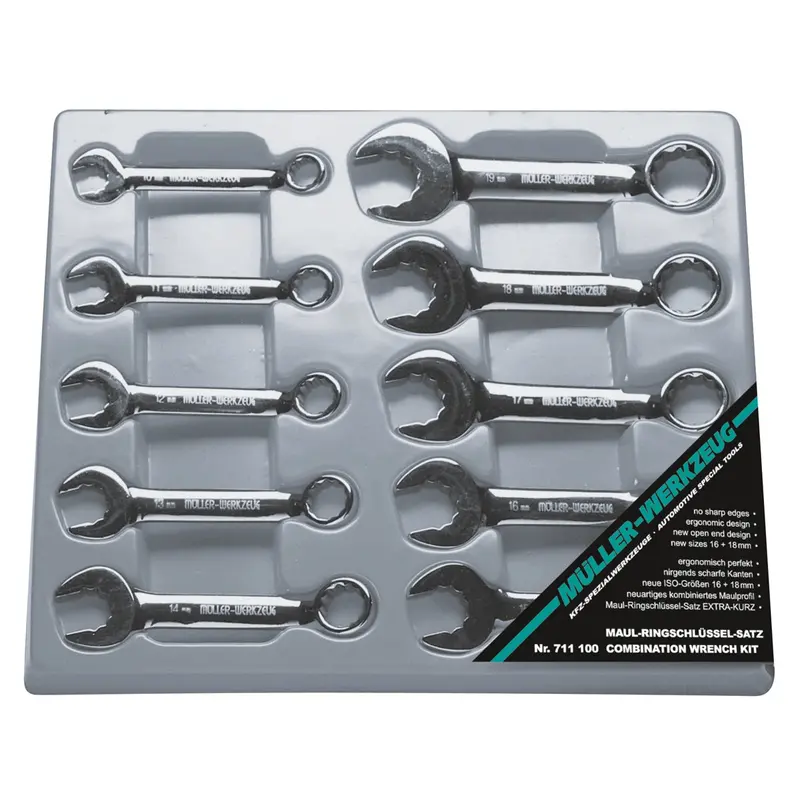 Combination Wrench 10-Piece Kit Mlk711100 Mueller - Kueps 1