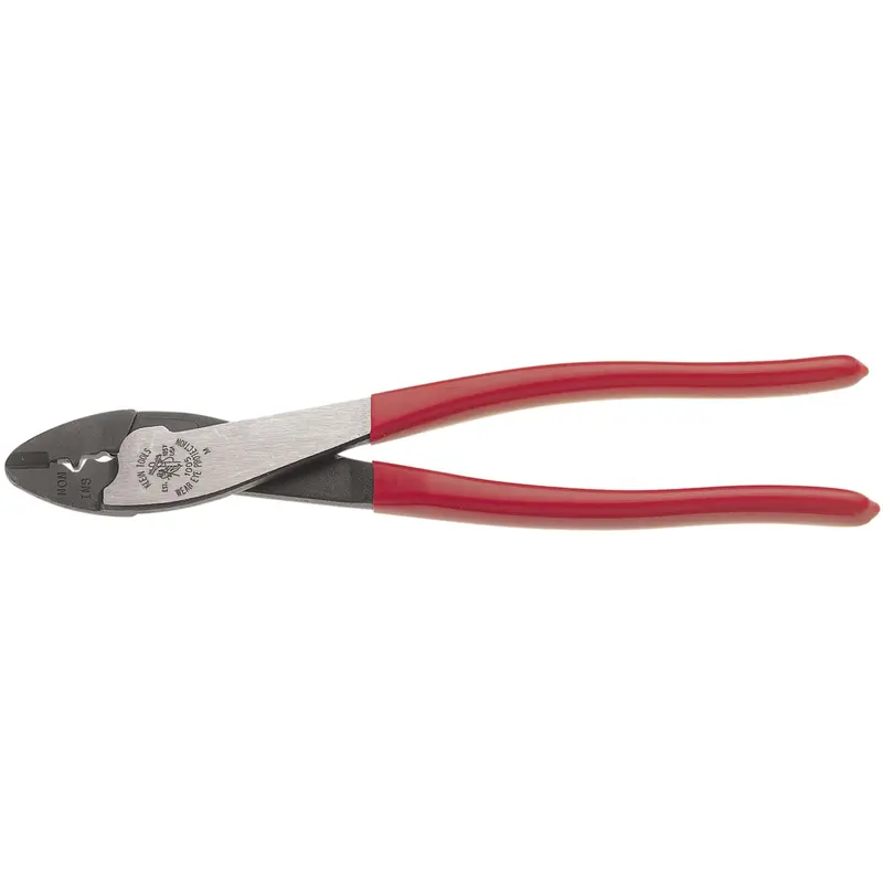 Crimping/Cutting Tool For Non Insulated And Insulated Terminals Kle1005 Klein Tools 1