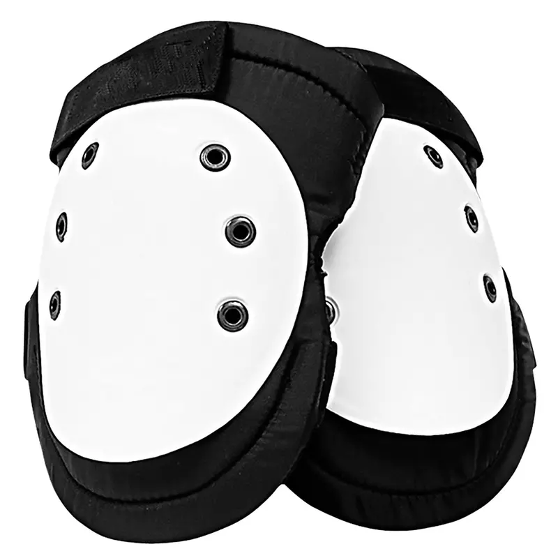 Deluxe Plastic Cap Knee Pads W/ Velcro Closures, Water And Abrasion Resistant Sas7102 Sas Safety 1