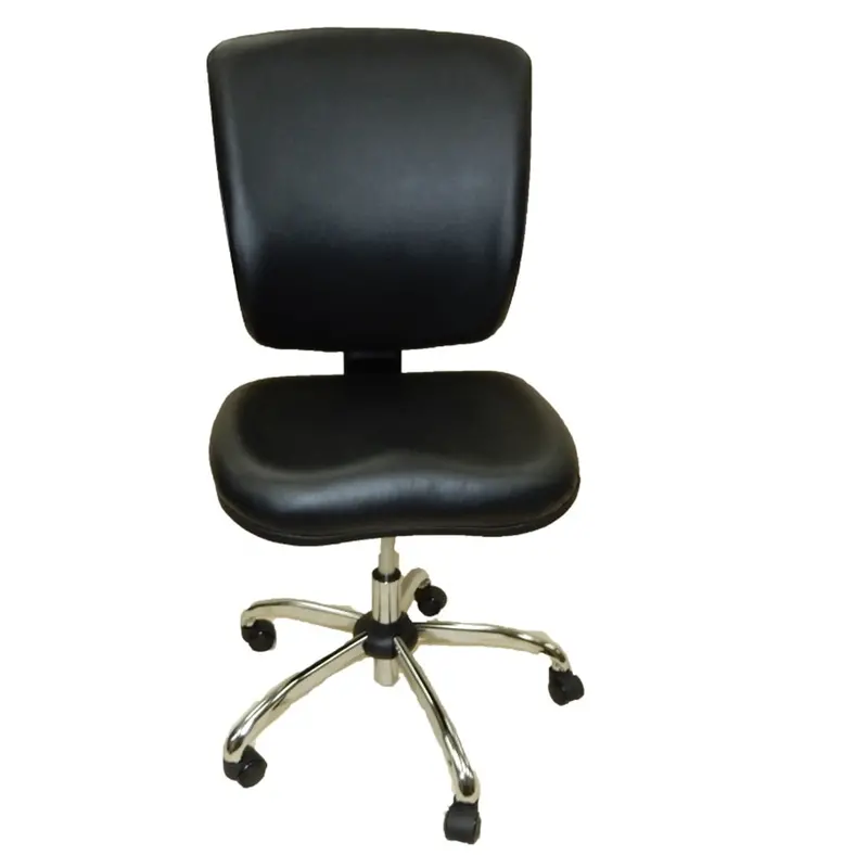 Dental Lab Chair W/ Vinyl Back Black Seat Lds1010536 Lds Industries 1