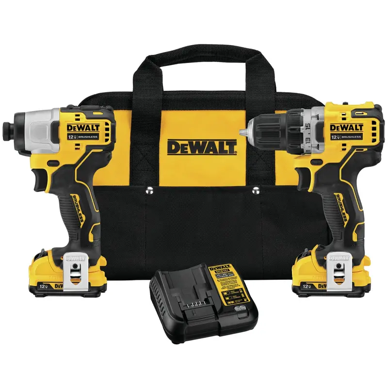 Dewalt 12V Max Xtreme Drill/Impact Driver Kit Dwtdck221f2 Dewalt 1