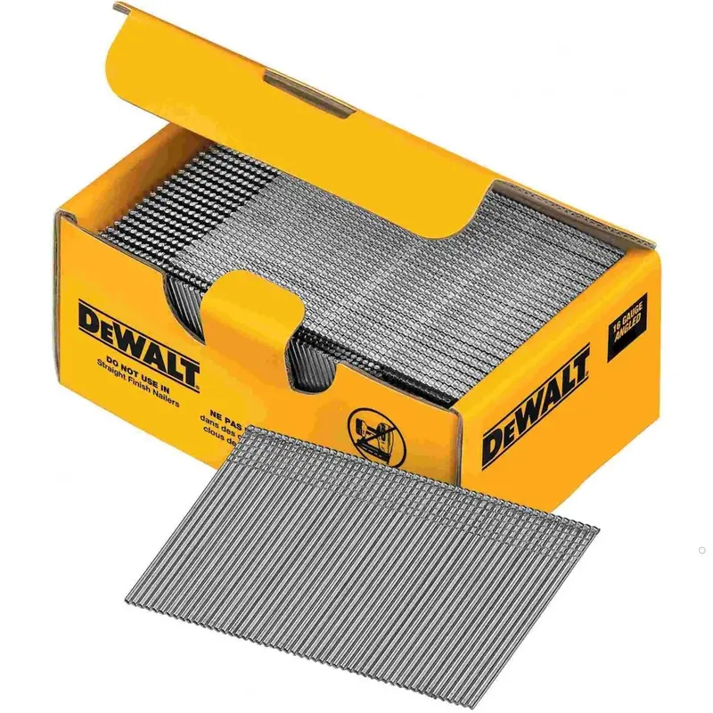 Dewalt 16 Gauge 1-1/2 In. Angled Finish Nails (2500 Ct.) Dwtdca16150 Dewalt 1