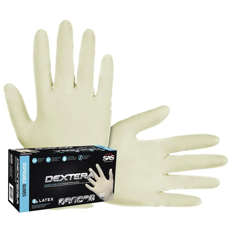 Dextera Powder Free Exam Glove, Xl Sas6504-20 Sas Safety 1