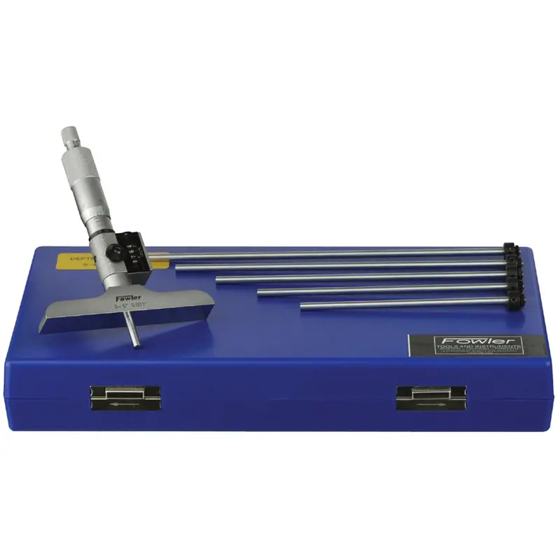 Digit Reading Depth Micrometer 0-6In. Fow72-225-226 Fowler 1