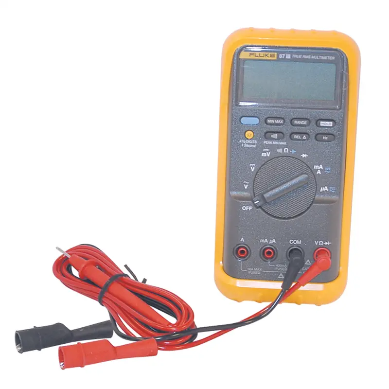 Digital Multimeter With Thermometer Flu87-5 Fluke 1