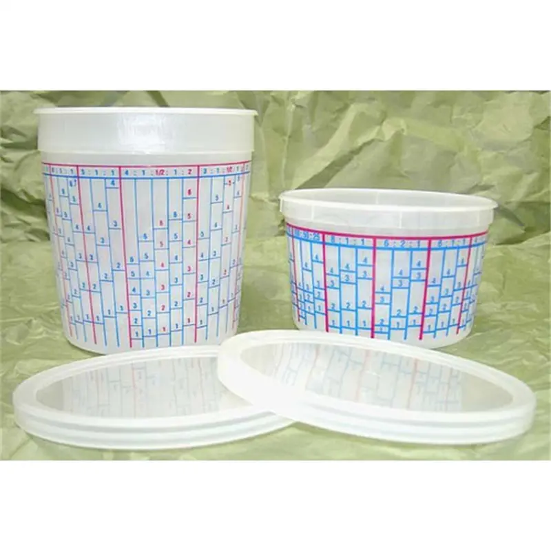 Disposable Pint Mixing Cup Lids 100/Case Ezx70016l E-Z Mix 1