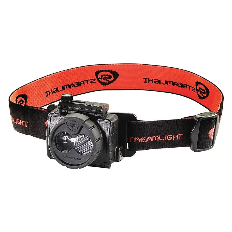 Double Clutch Rechargeable Headlamp, 120V Ac, Black Stl61603 Streamlight 1