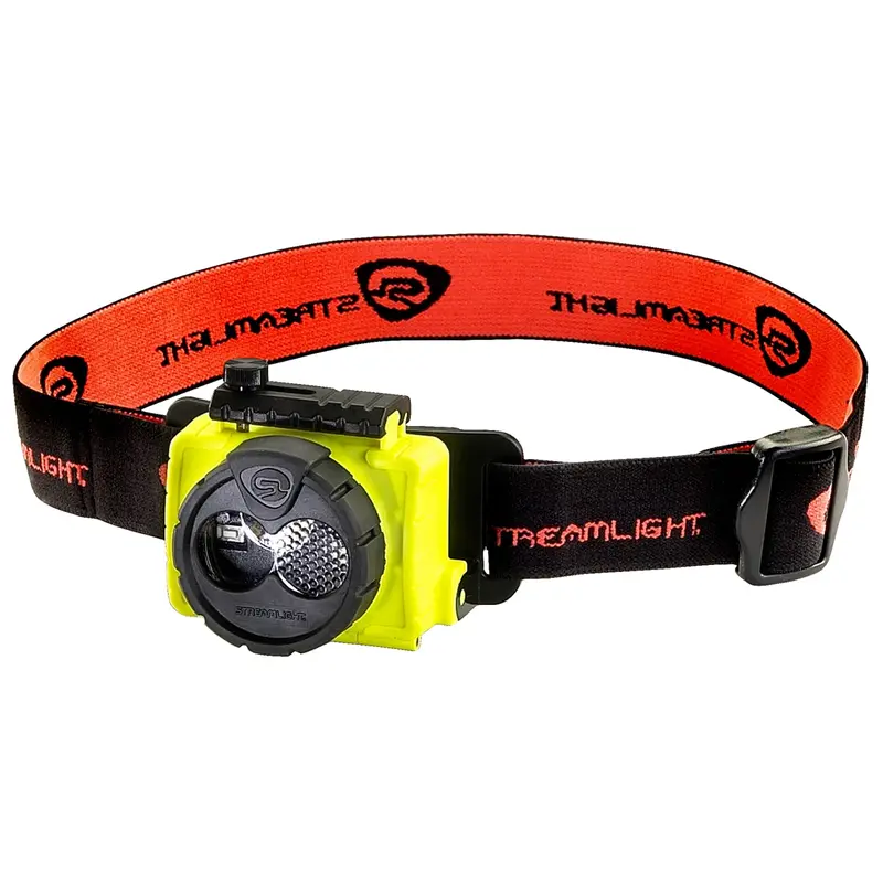 Double Clutch Rechargeable Headlamp, 120V Ac, Yellow Stl61602 Streamlight 1