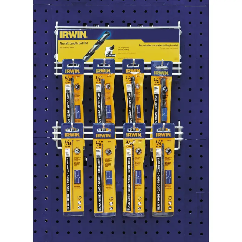 Drill Bit 16 Pc. 6" Display Han65504 Hanson 1