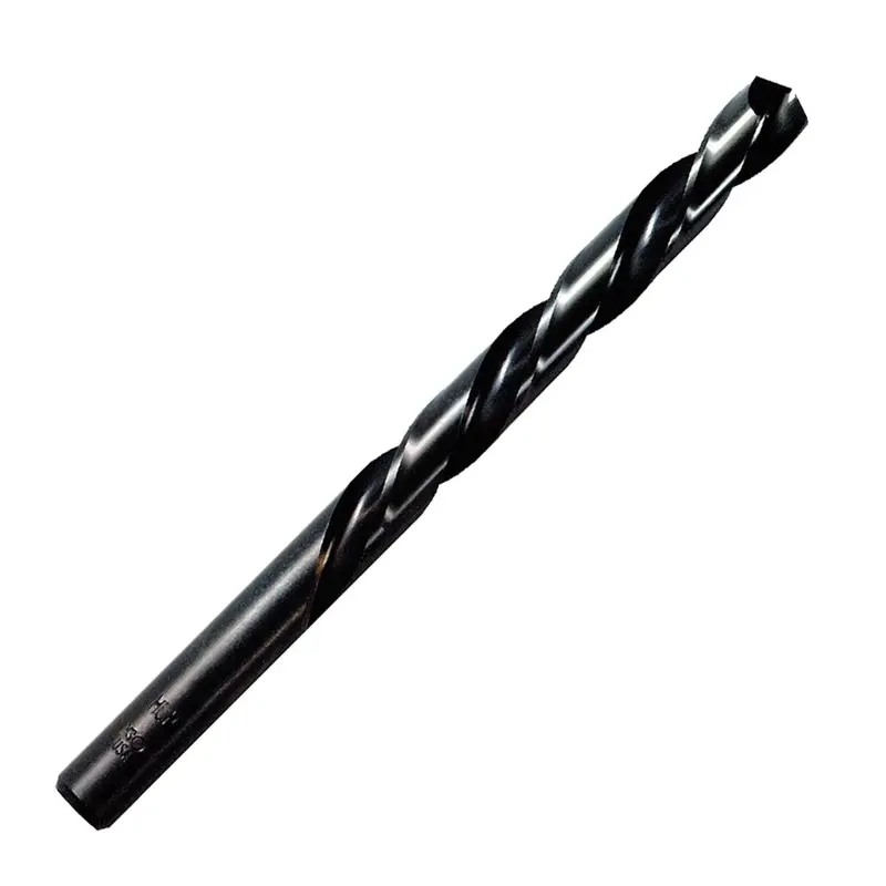 Drill Bit, High Speed Steel, Black Oxide Finish, Jobber Length, 1/8", Carded, 2 Per Card Han67508 Hanson 1