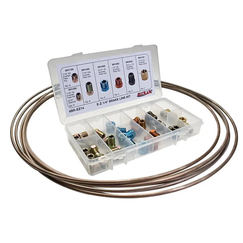 E-Z 1/4" Brake Line Replacement Kit Srrbr-Ez14 S.U.R. And R Auto Parts 1