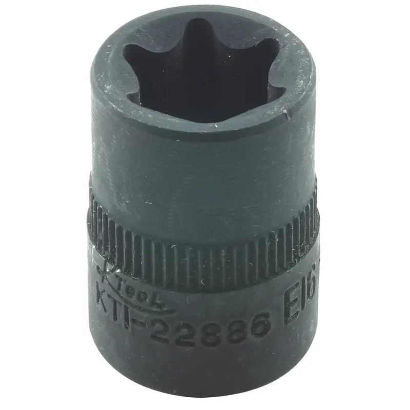 E16 X 3/8 In. Drive External Torq Socket, Each Kti22886 K Tool International 1