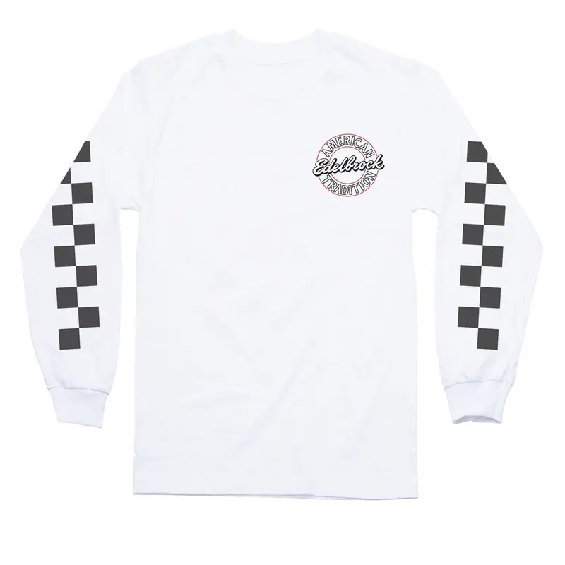Edelbrock American Tradition Long Sleeve White T-Shirt, Small Edl289131 Edelbrock 1