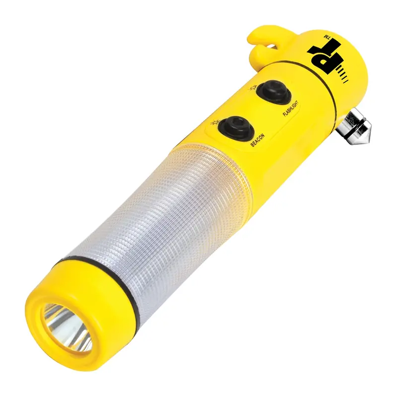 Emergency Rescue Tool, Flashlight, Red Alert Lights, Seat Belt Cutter, Glass Breaker, Magnetic Base Wlmw1553 Wilmar Corp. / Performance Tool 1