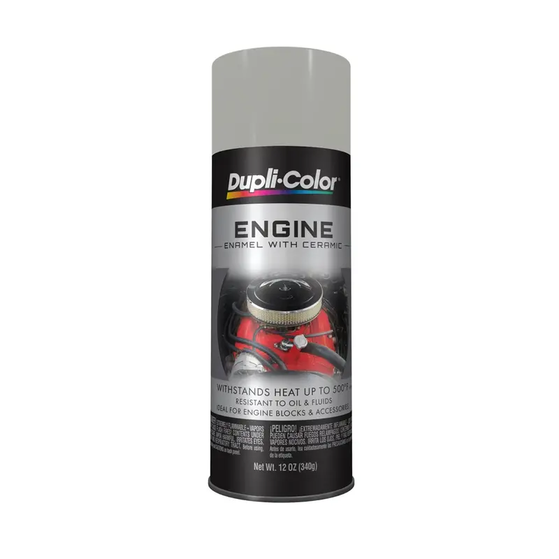 Engine Enamel Paint, Cast Coat Aluminum, 12 Oz Can, Contains Ceramic Resins Dupde1650 Krylon 1