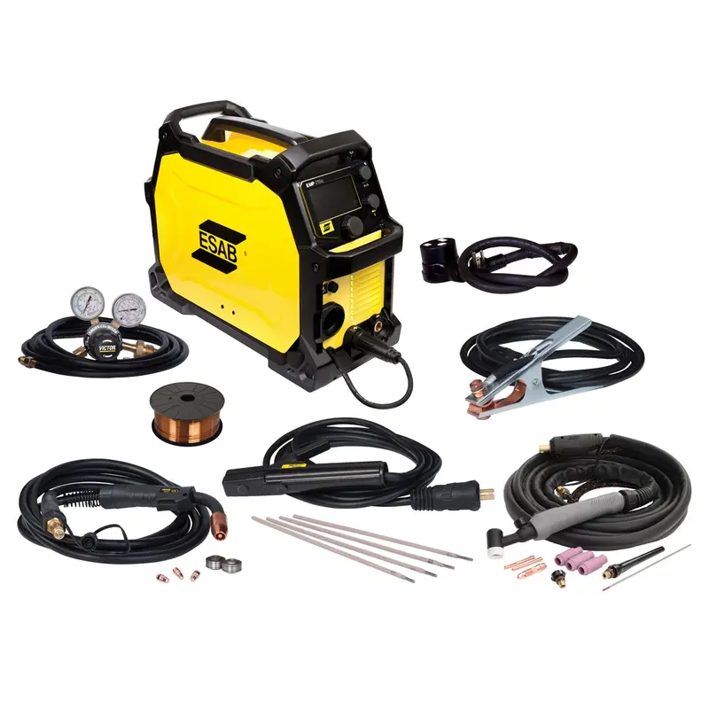 Esab Rebel Series Emp 215Ic Mig/Tig/Stick Welder Package Fpw0558102240 Firepower 1