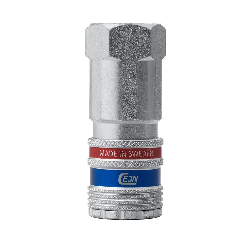 Esafe Safety Coupling 1/4 Eurostandard High Flow, 1/2" Npt Female   Vac10-320-2405 Vacula 1
