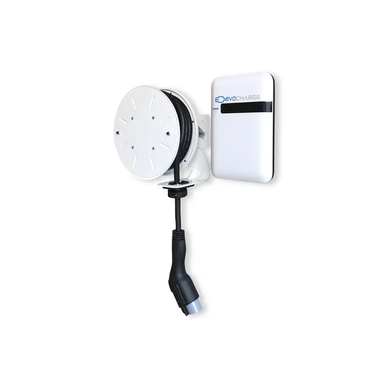 Evoreel Ev Charger - Wall Or Ceiling Mount Evo30-101-002 Evocharge 1