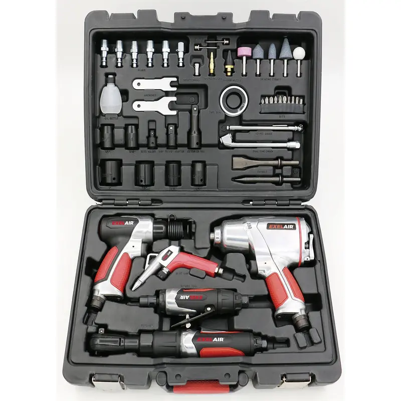 Exelair Professional Air Tool 50-Piece Kit Milex5005kit Milton Industries 1