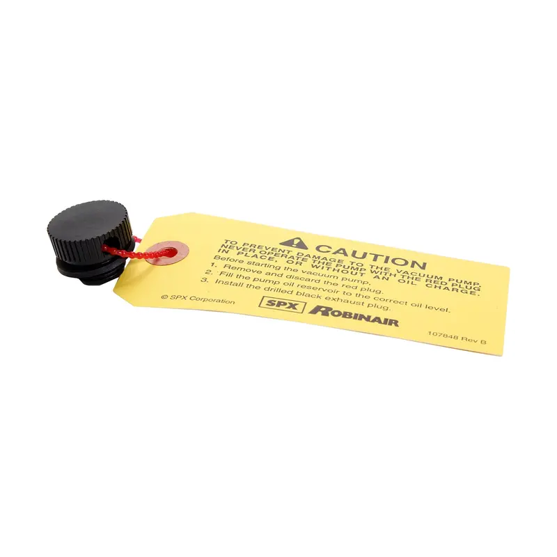 Exhaust Plug For 15100 Rob13191 Robinair 1