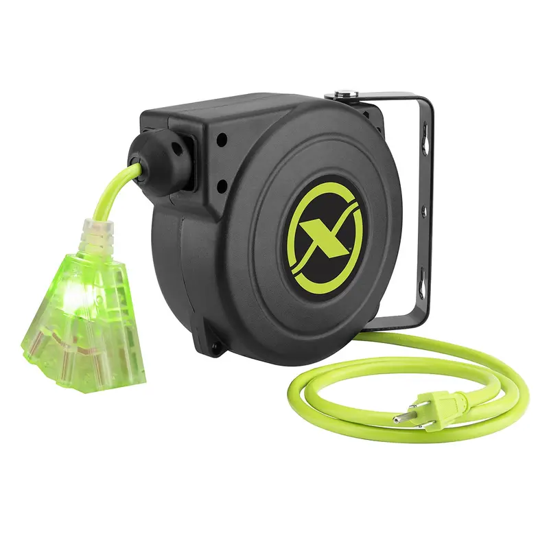 Extension Cord Reel, 25 Ft., Retractable Legfz8160253 Legacy Manufacturing 1
