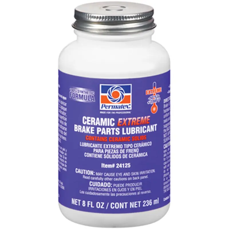 Extreme Ceramic Brake Lube, 8 Ounce Brush Top Bottle, Case Of 6 Bottles Ptx24125 Permatex Inc 1
