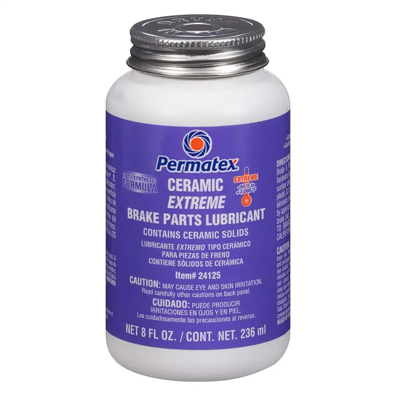Extreme Ceramic Brake Lube, 8 Ounce Brush Top Bottle Ptx24125-Can Permatex Inc 1