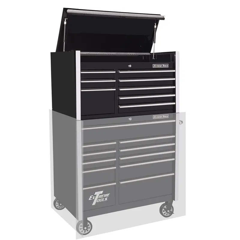 Extreme Tools 41" 8-Drawer Top Chest, Black Extrx412508chbk Extreme Tools 1