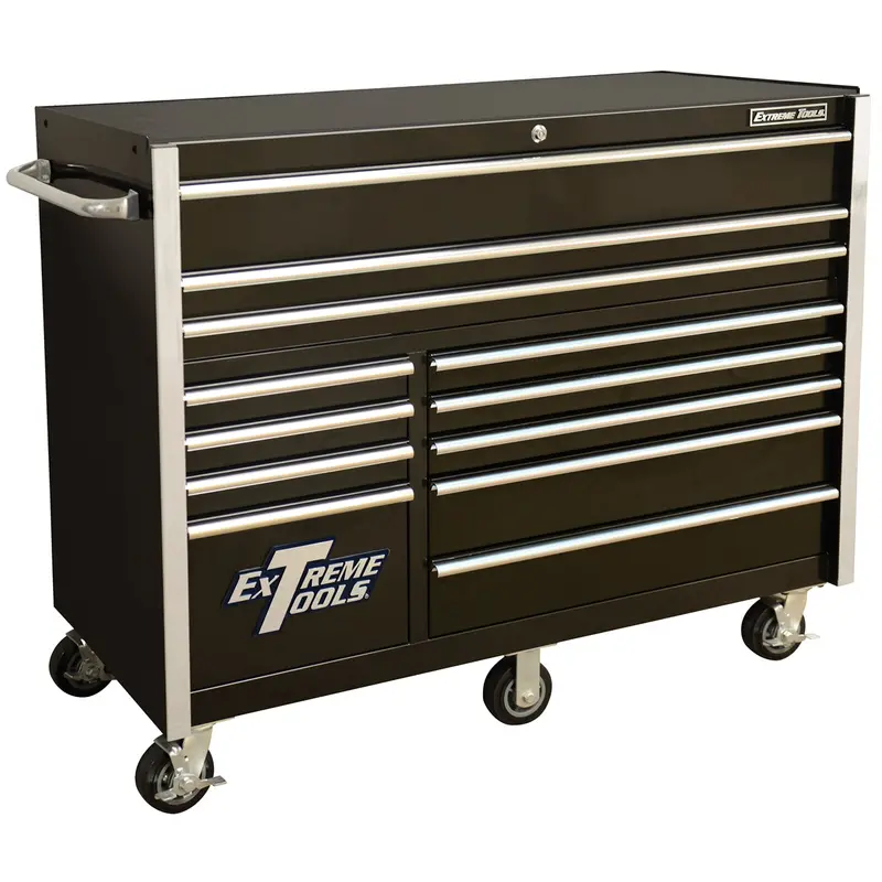 Extreme Tools 55" 12-Drawer Roller Cabinet, Black Extrx552512rcbk Extreme Tools 1