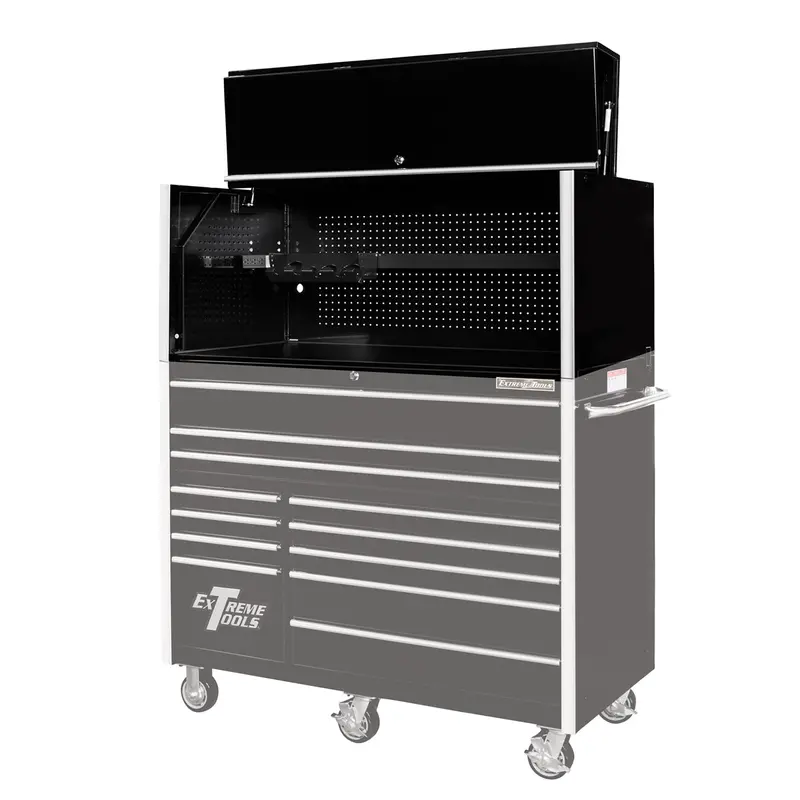 Extreme Tools 55 In. X 25 In. Pro Hutch, Black Extrx552501hcbk Extreme Tools 1