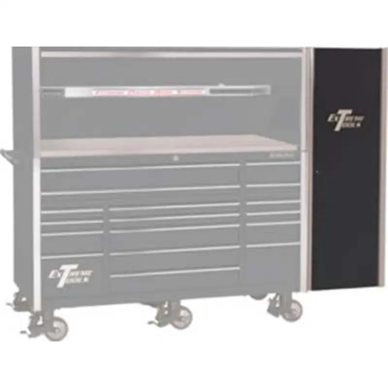 Extreme Tools Black Side Cabinet Only For 72" Tool Box Series Extex2404scbk Extreme Tools 1