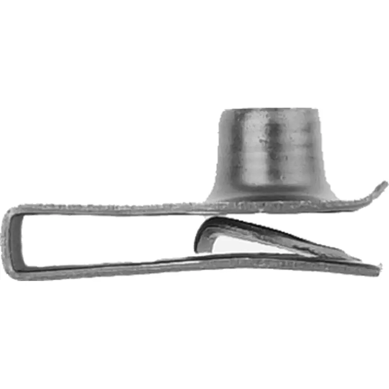 Extruded U-Nuts Long-Type, Size: 8-1.25Mm, Range: 0.010" - 0.175", Finish: Black Phos., Qty: 100 Abd6355b Auto Body Doctor 1