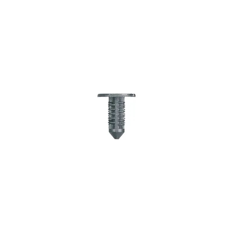Fascia Retainer, Black Nylon, Mustang 84-On, Size: 3/16" (4.5Mm), Stem: 1/2", Head: 7/16", Qty: 5 Abd6058rx Auto Body Doctor 1