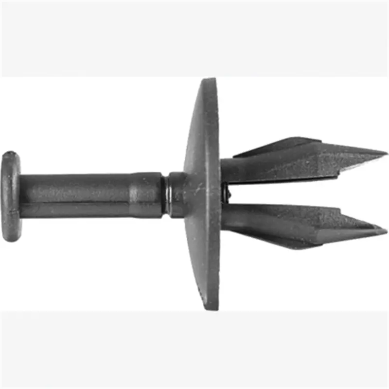 Fascia Retainers, Black Nylon, Size: 3/8" (9.5Mm), Stem: 23/32", Head: 1", Gm 14045480, Qty: 100 Abd6123b Auto Body Doctor 1