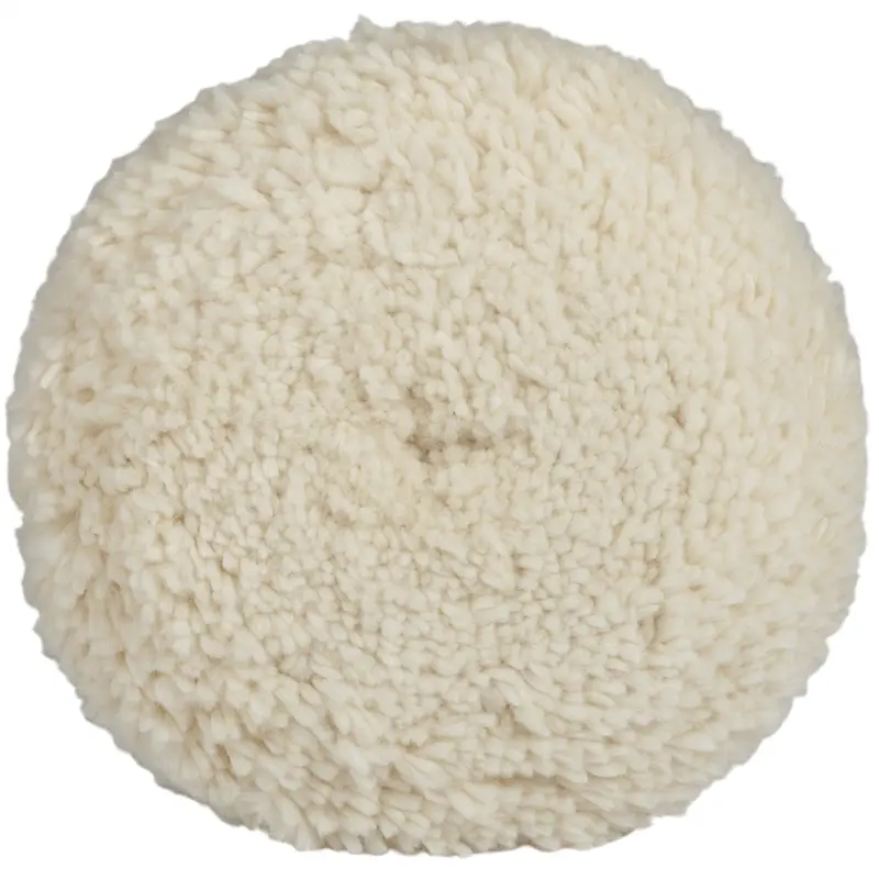 Fast Cut Wool Buffing Pad, 7" Diameter Wiz11201 Rj Star 1