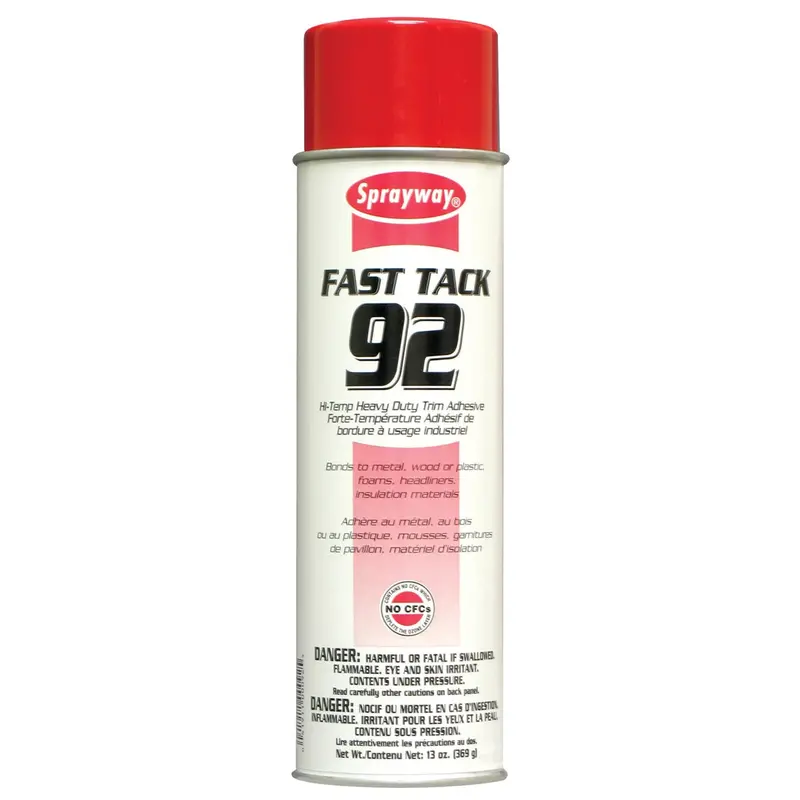Fast Tack Hi-Temp Heavy-Duty Trim Adhesive Spw092 Sprayway Inc. 1
