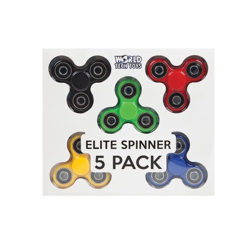 Fidget Spinner 5-Pack Assortment Drn33154 Worldtech Toys 1