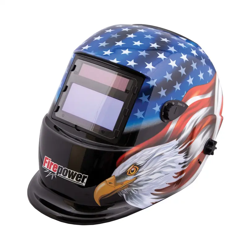 Firepower Auto-Darkening Welding Helmet W/ Stars & Stripes Design Fpw1441-0087 Firepower 1
