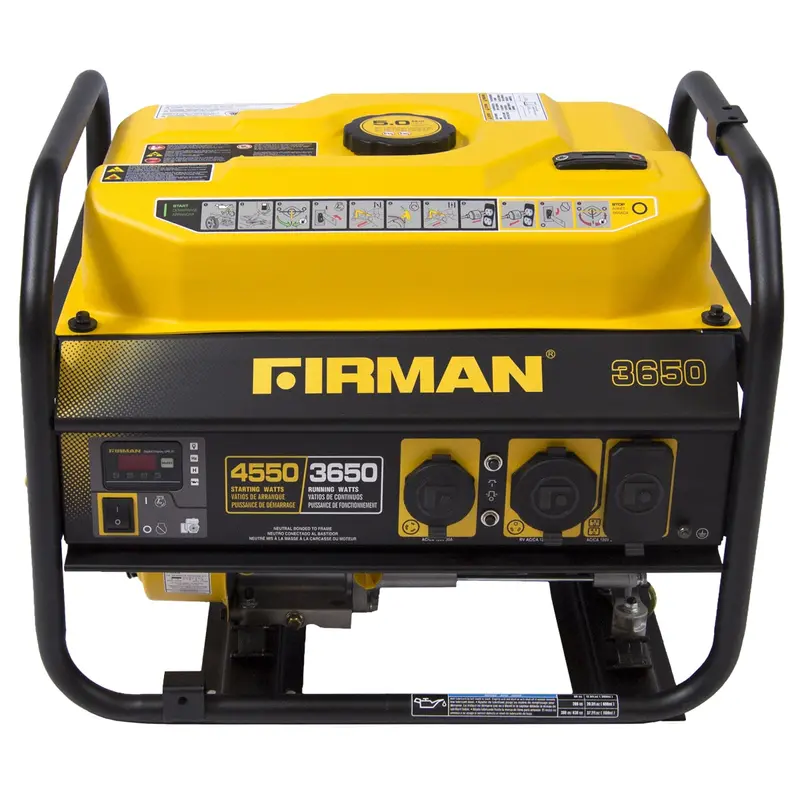 Firman Power Equip. P03601 Gas Powered 3650/4550 Watt Portable Generator Frgp03601 Champion Fulfillment 1