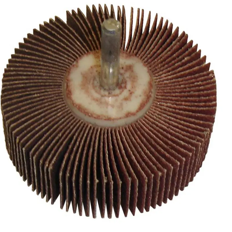 Flap Wheel 3" X 1" X 1/4" - 120 Grit, Abrasive Sandpaper Tmrmi519 The Main Resource 1
