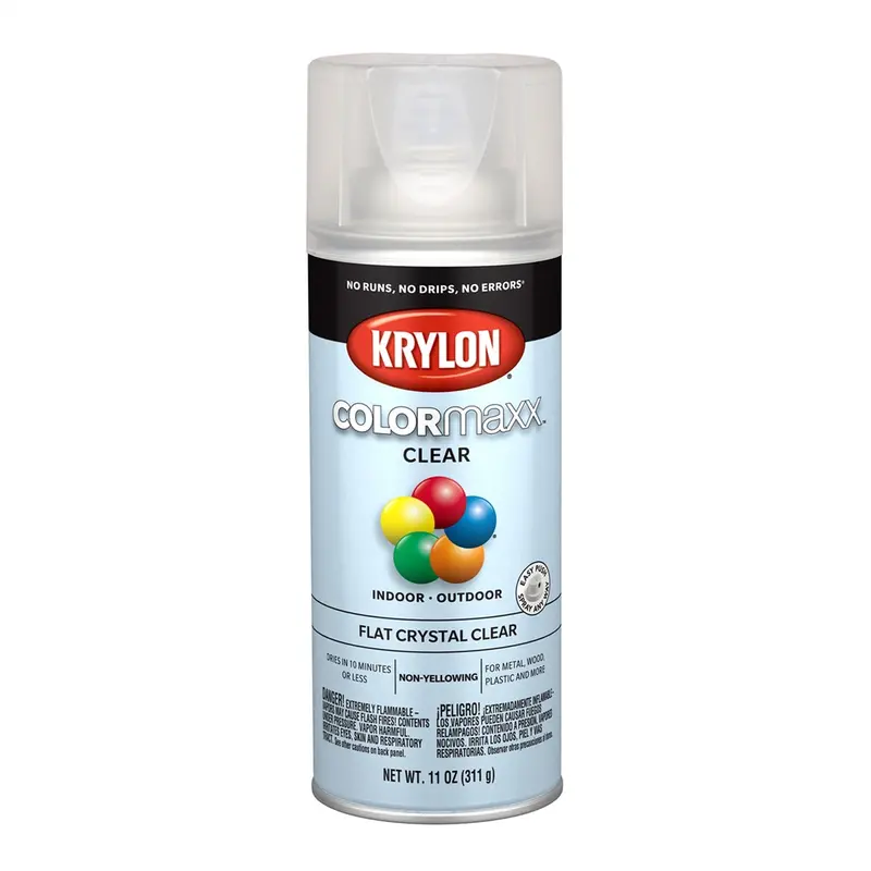 Flat Crystal Clear; 12 Oz. Aerosol Dup5547 Krylon 1