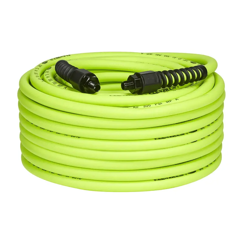 Flexzilla Pro Air Hose, 3/8" X 100', 1/4" Mnpt Fittings Leghfzp38100yw2 Legacy Manufacturing 1