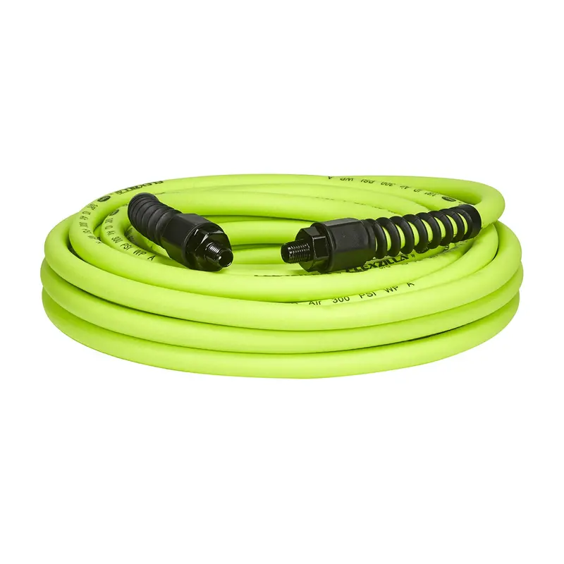Flexzilla Pro Air Hose, 3/8" X 25', 1/4" Mnpt Fittings Leghfzp3825yw2 Legacy Manufacturing 1