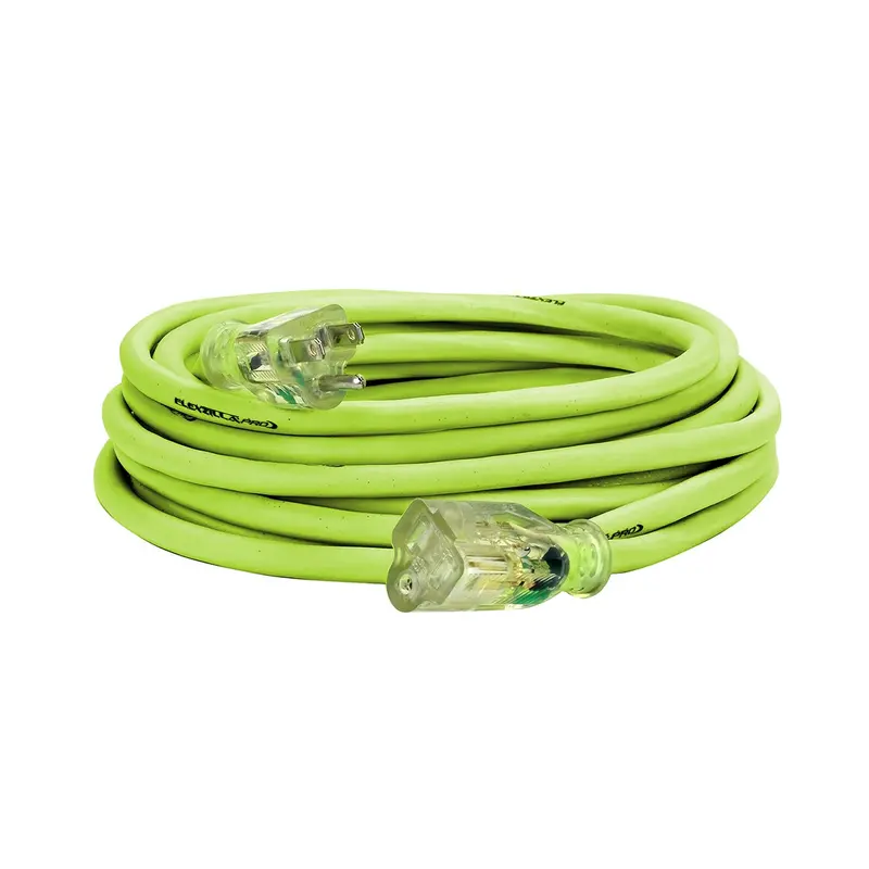 Flexzilla Pro Extension Cord, 14/3 Awg Sjtw, 25', Outdoor, Lighted Plug Legfz512725 Legacy Manufacturing 1